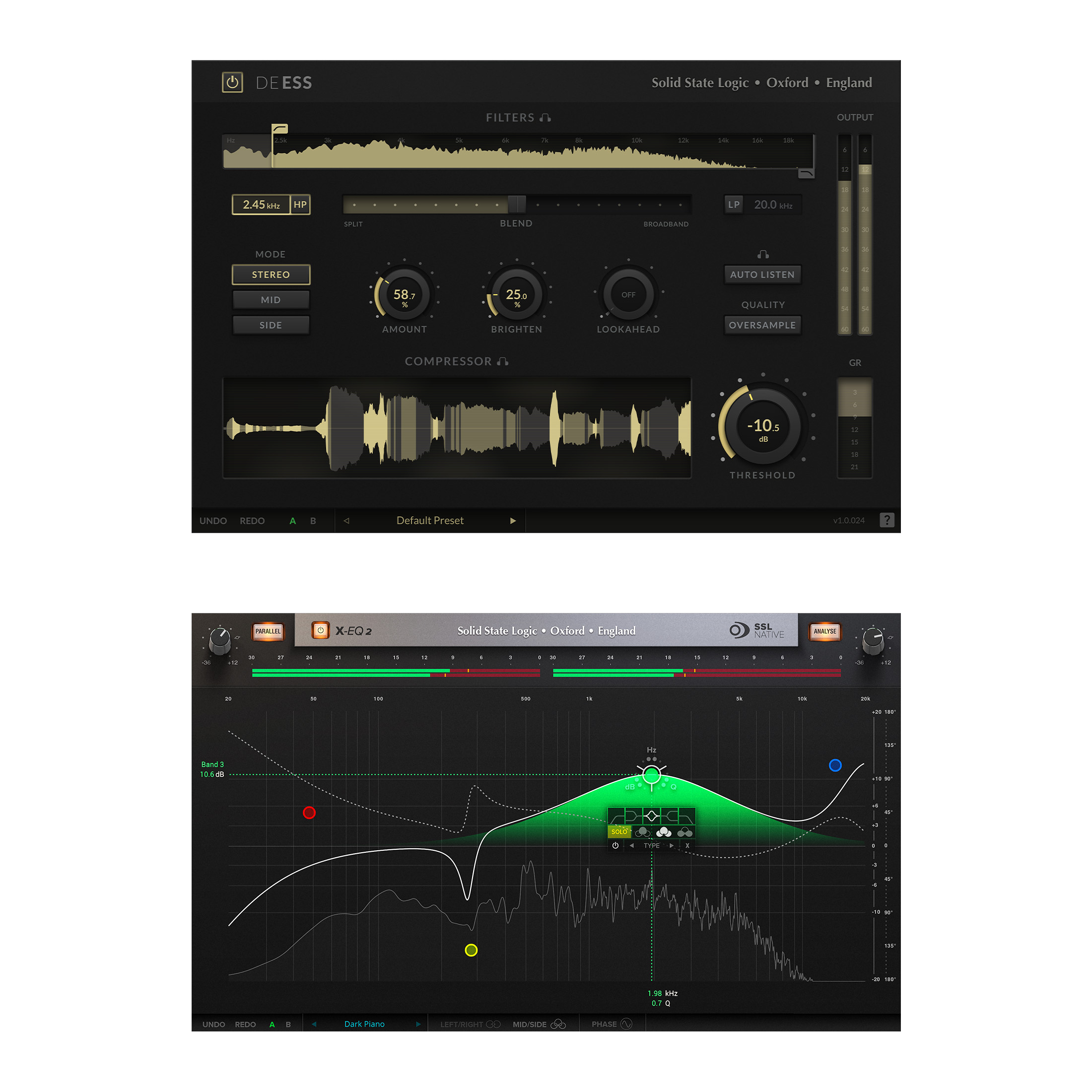 Solid State Logic SSL X-EQ 2 & DeEss Native Bundle (Latest)